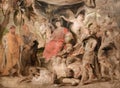 The triumph of Rome, painting by Peter Paul Rubens